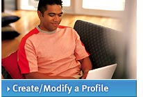 Create/Modify a Profile