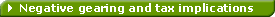 Negative gearing and tax implications