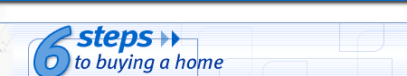 6 steps to buying a home