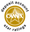 CANNEX deposit account star ratings