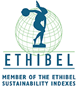 ETHIBEL logo. MEMBER OF THE ETHIBEL SUSTAINABILITY INDEXES
