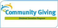 Community Giving - Dividend Donation Program