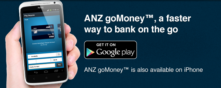 Download ANZ goMoney Android App