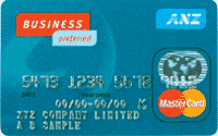 ANZ BUSINESS preferred MasterCard