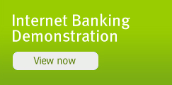 Internet Banking Demonstration. View now