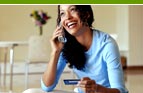 Lady talking on the phone