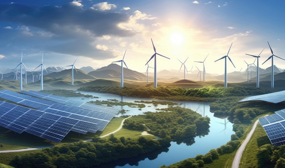 Windfarm Solarfarm Sustainability Renewables