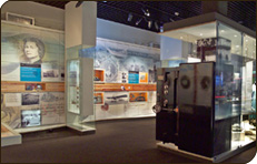 One of the museum displays
