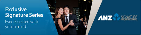 Exclusive Signature Series. Events crafted with you in mind.