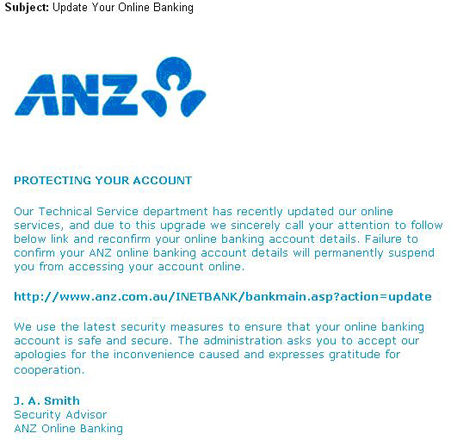 The email asks the recipient