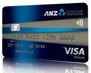 Signature Priority Banking Visa Infinite Credit Card