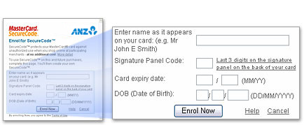 MasterCard SecureCard