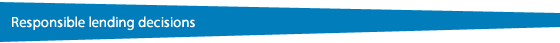 Responsible lending decisions
