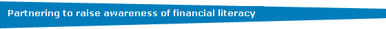 Partnering to raise awareness of financial literacy