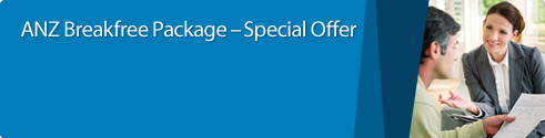 ANZ Breakfree Package Special Offer