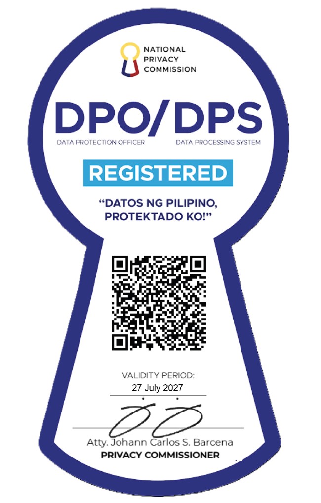 National privacy commission, Data protection officer, Data processing system, Registered, Datos ng pilipino protektado ko