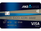ANZ Signature Priority Banking Visa Infinite Credit Card ANZ Signature Priority Banking Visa Infinite Credit Card