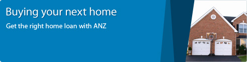 Buyiny your next home. Get the right home loan with ANZ